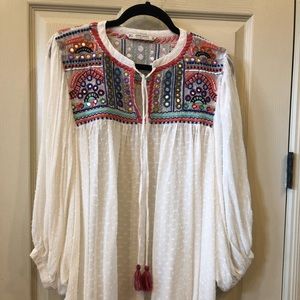 Zara summer boho top